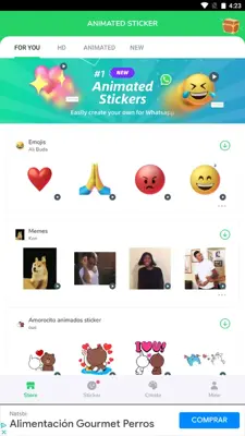 Animated Sticker Maker android App screenshot 6